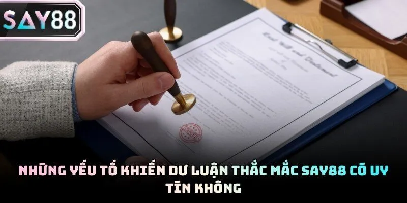 Tâm lý người chơi mới hoang mang khi tìm hiểu về Say88 có uy tín không